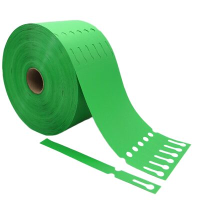 Etykiety ogrodnicze/sadownicze pętlowe ZIELONE 200x17mm (17x200) 5000szt