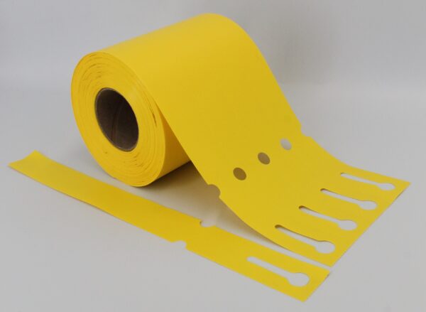 Etykiety ogrodnicze/sadownicze pętlowe Żółte 250x25mm(25x250) 500szt - obrazek 8