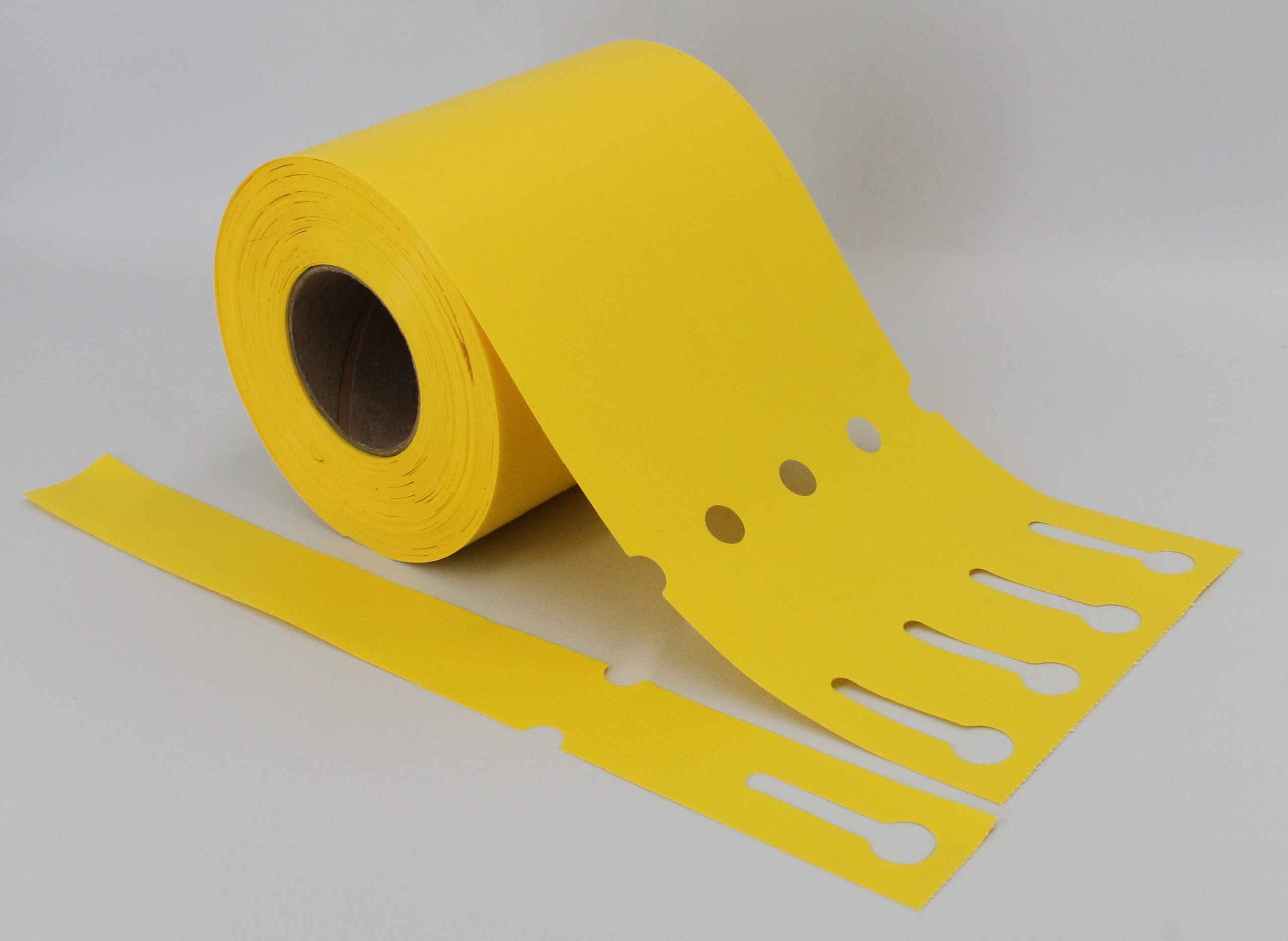 Etykiety ogrodnicze/sadownicze pętlowe Żółte 250x25mm(25x250) 500szt - obrazek 8